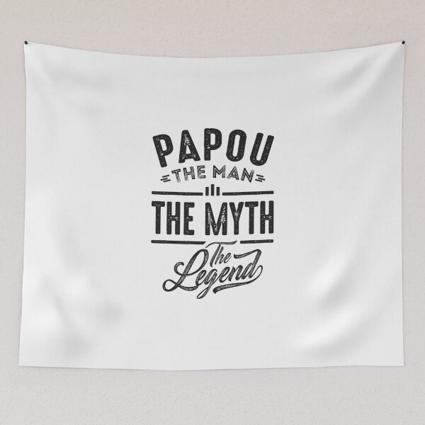 Item preview, Papou The Myth The Legend designed and sold by RafaelLopezz.