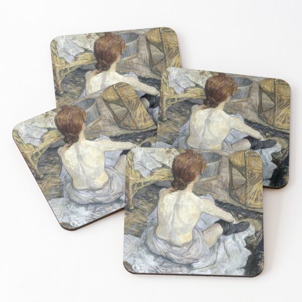 Item preview, Woman at her toilet, Toulouse Lautrec designed and sold by fourretout.