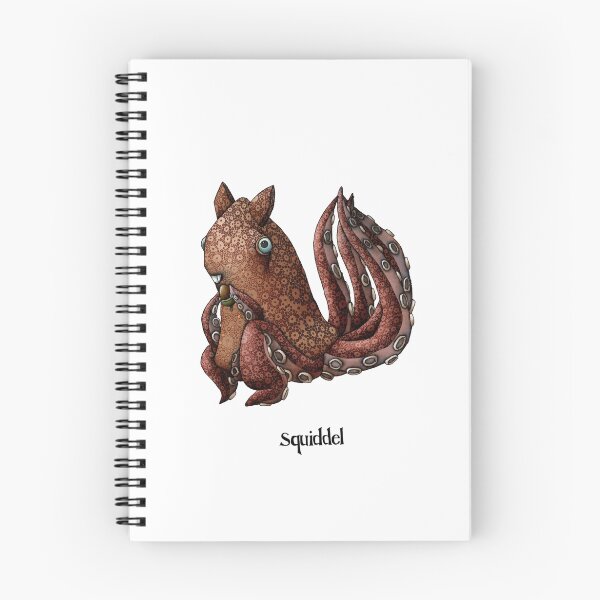 Item preview, Squiddel Illustration designed and sold by mikelevett.