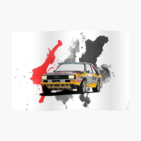 Audi Sport Quattro Póster