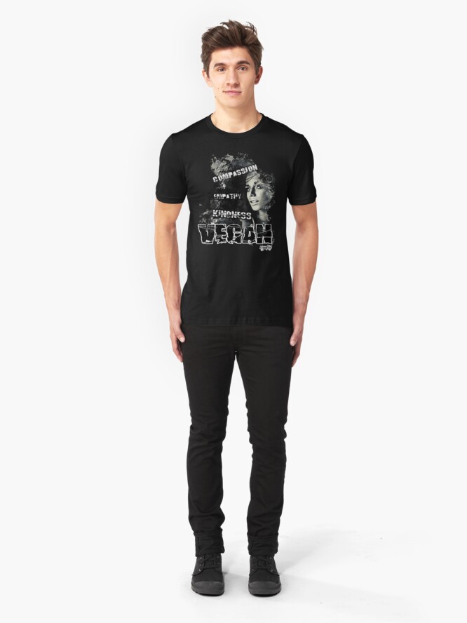Alternate view of VeganChic ~ CEK Slim Fit T-Shirt