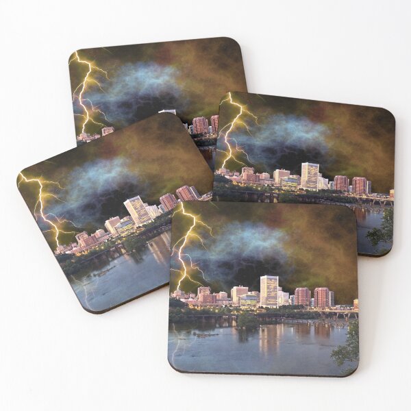 Item preview, Stormy Richmond Skyline designed and sold by Frankie Cat Photography.