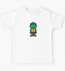 Blue Renaissance Turtle Kids Tee