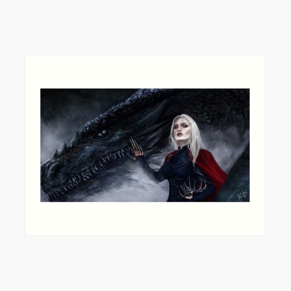 Manon & Abraxos Art Print