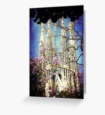 La Sagrada Familia Greeting Card