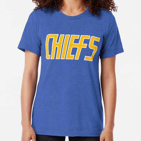 Charlestown Chiefs Hockey T-Shirt tops custom t shirts mens T-Shirts hip hop