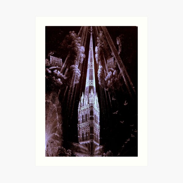 Spire in a Prism Art Print