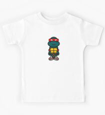 Red Renaissance Turtle Kids Tee