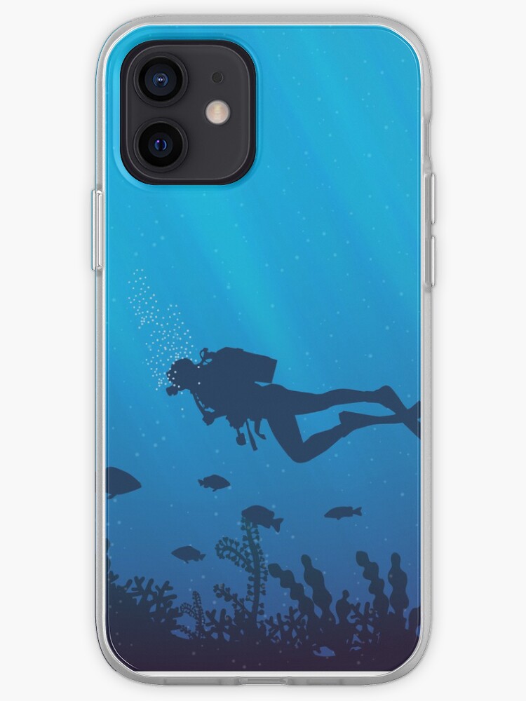 scuba diving iphone case
