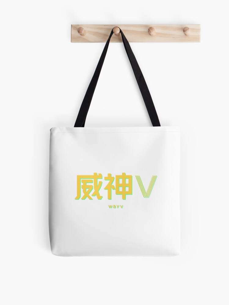 NCT WAYV WEISHEN V LOGO Tote Bag for Sale by maehayashi