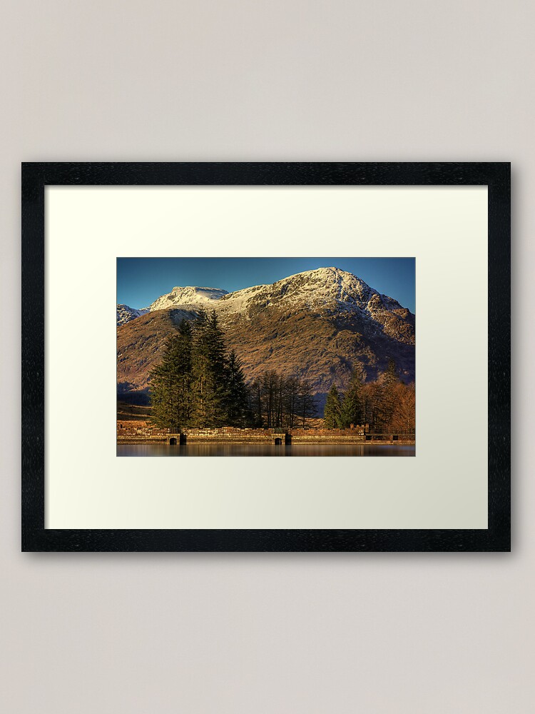 Alternate view of Arrochar Alps Framed Art Print