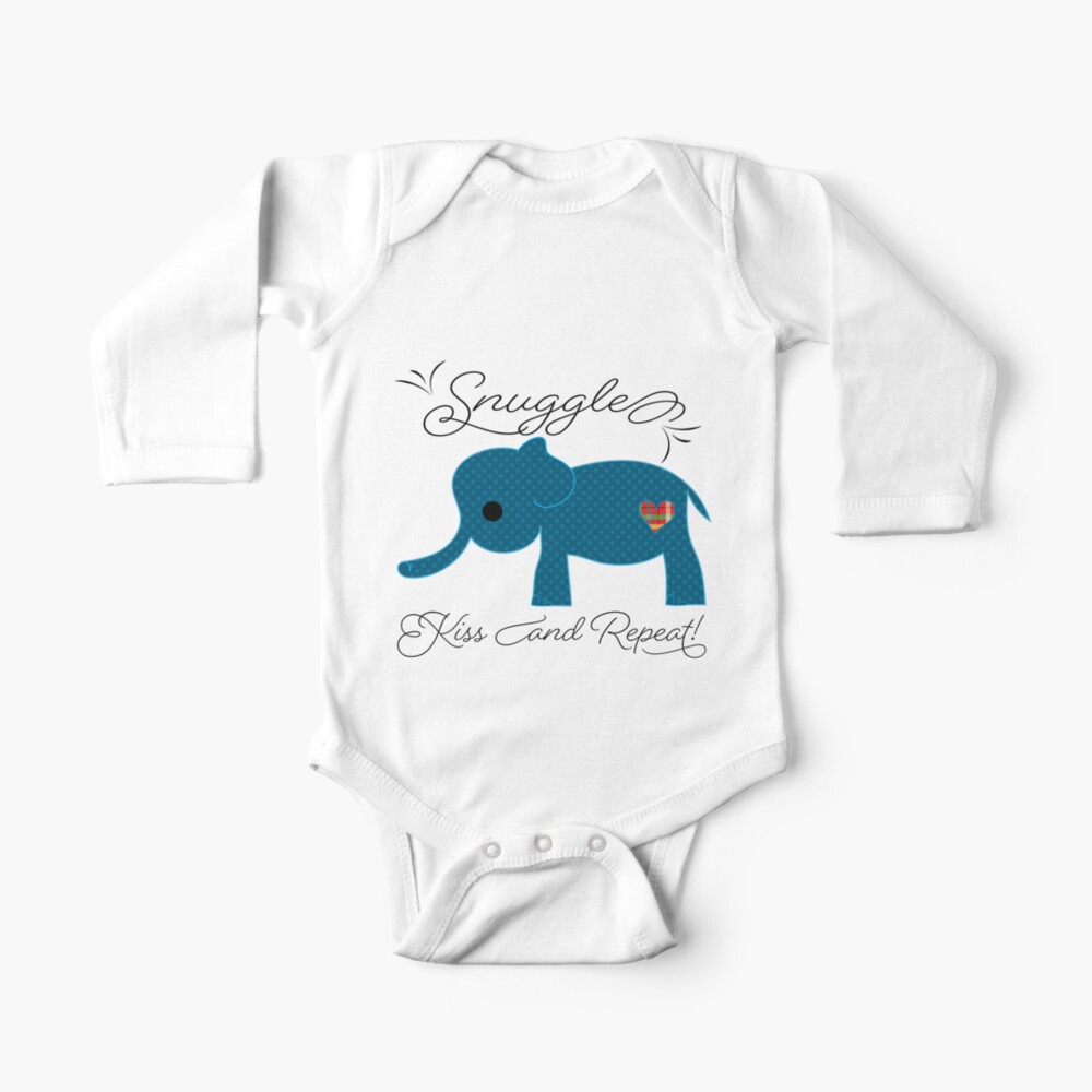 Item preview, Long Sleeve Baby One-Piece designed and sold by CreativeContour.