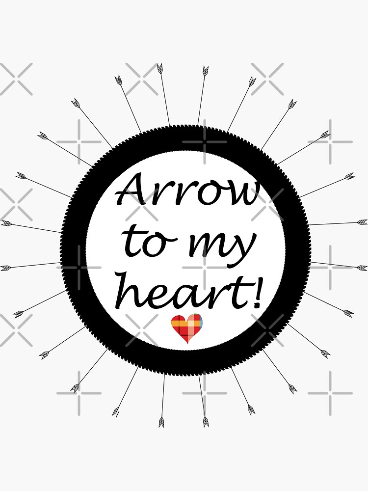 Arrow to my heart by CreativeContour
