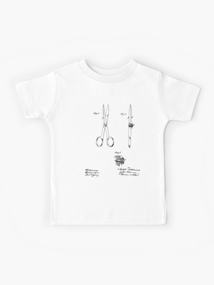 TheYoungDesigns Goal Vintage Patent Hand Drawing T-Shirt