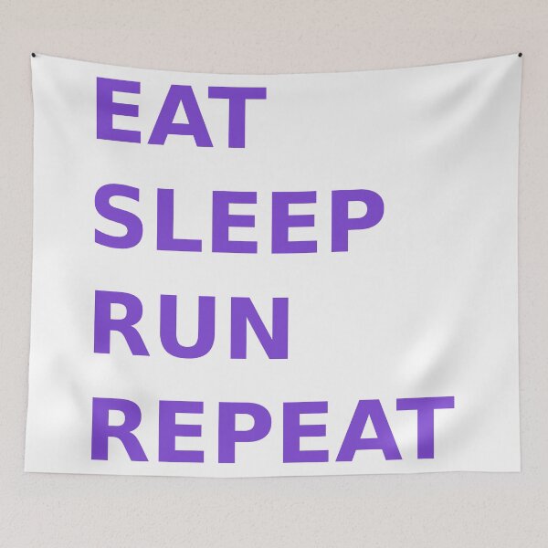 Item preview, EatSleepRunRepeat designed and sold by TheNerdPerl6.