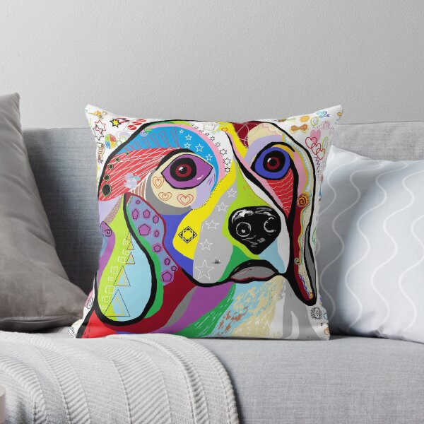 BEAGLE Throw Pillow