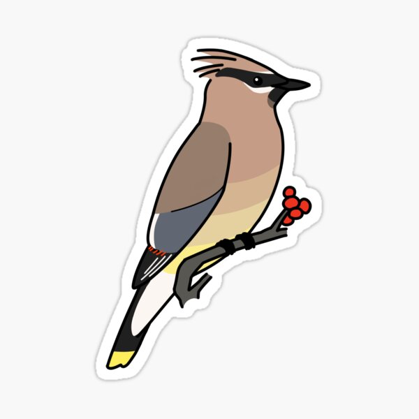 Artikel-Vorschau von Cedar Waxwing, designt und verkauft von KeesKiwi.