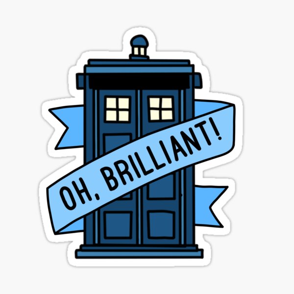 Oh, Brilliant! Sticker