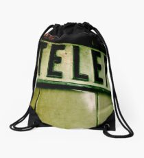 Last Life Line Drawstring Bag