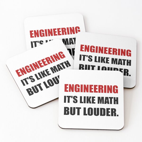 Item preview, Engineering Like Math But Louder Funny designed and sold by TheBestStore.