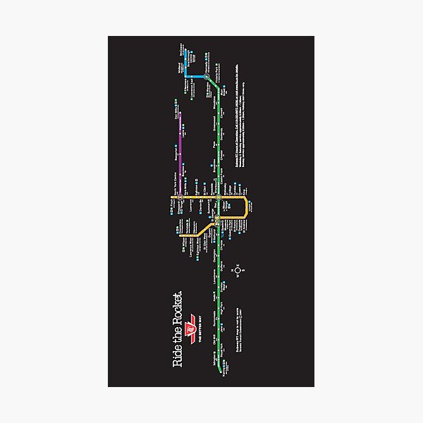 Toronto TTC Photographic Print