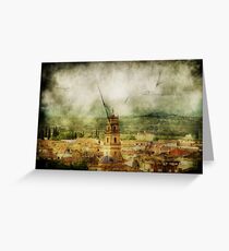 Existent Past Greeting Card
