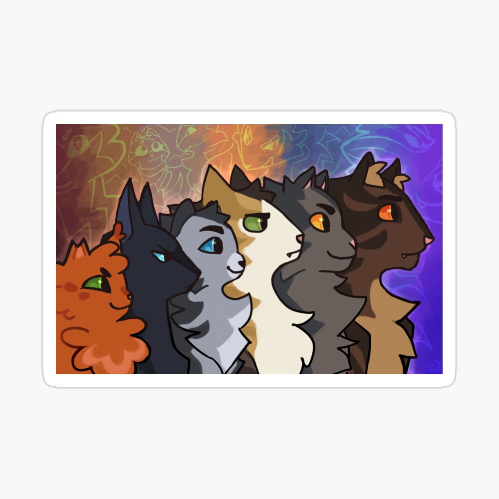 Warrior Cats the new prophecy Art Board Print for Sale by