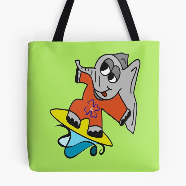 Item preview, Surfing elephant designed and sold by ALEFANTICA.