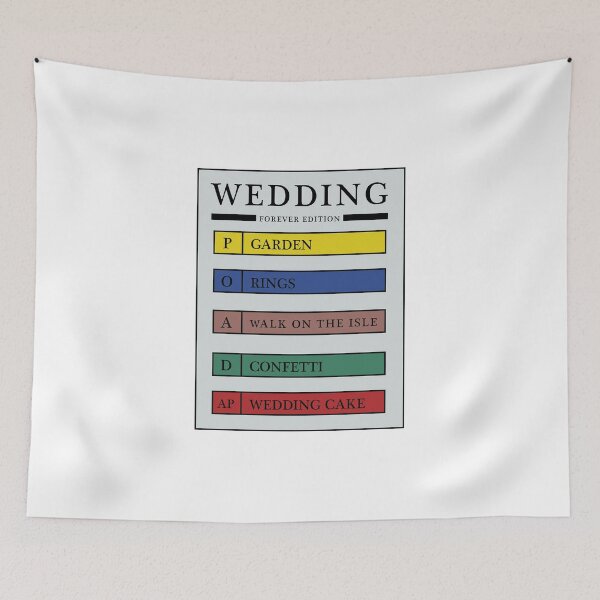 Item preview, Wedding List designed and sold by mi-xo.