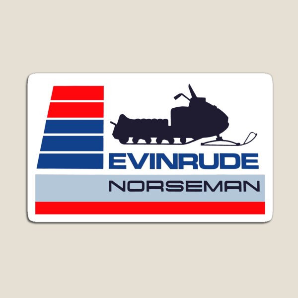 Evinrude Norseman Snowmobiles Magnet
