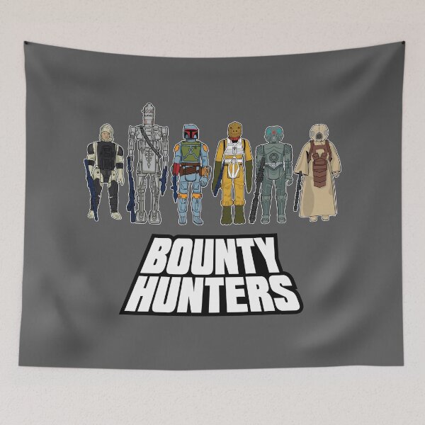 Item preview, Kenner Vintage Collector BOUNTY HUNTERS Wordmark designed and sold by LeftCoast Graphics.