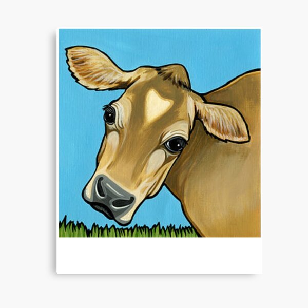 Jersey Cow Portrait Photograph by Michelle Wrighton - Fine Art America