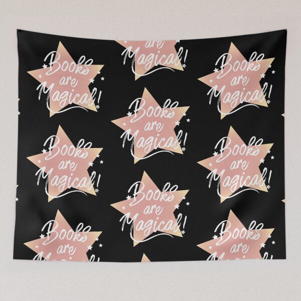 Item preview, Books are magical | bookrebels | wizards | bookworm | reader designed and sold by Bookrebels.