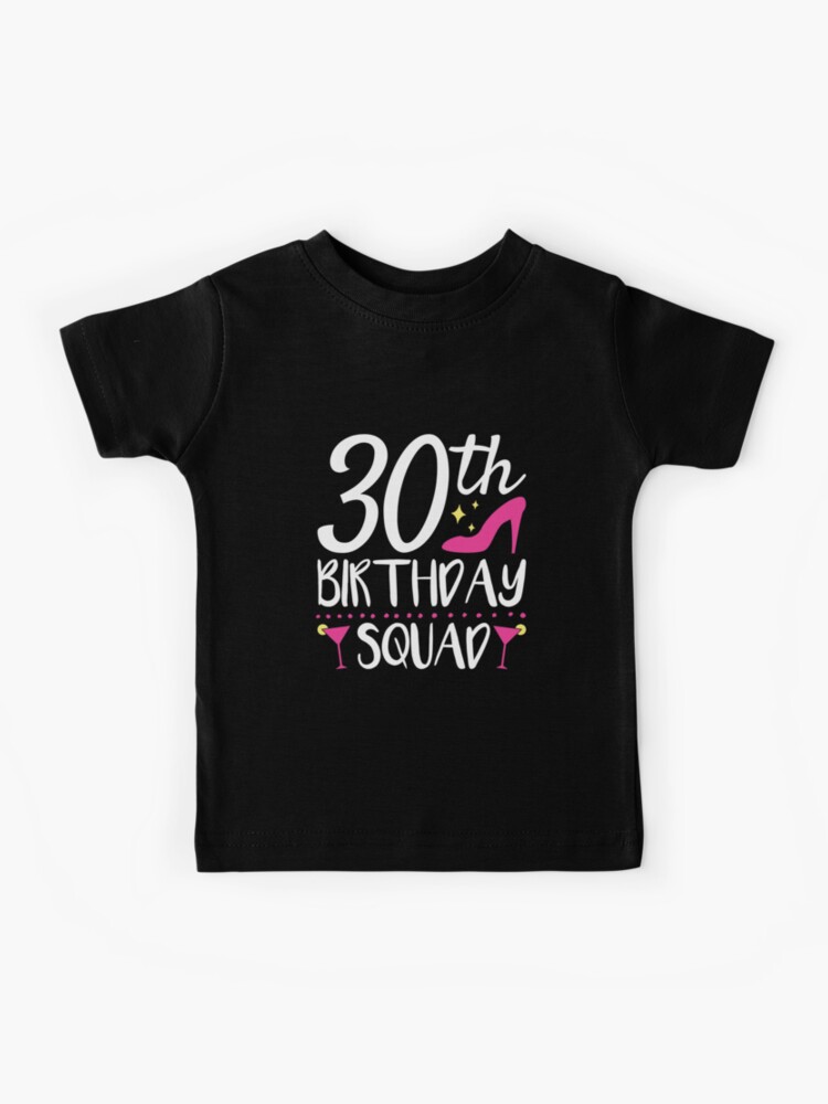 T shirts for hot sale 30th birthday