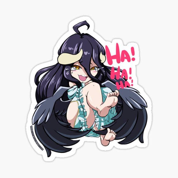 Albedo HAHA By HotaruChan Pegatina