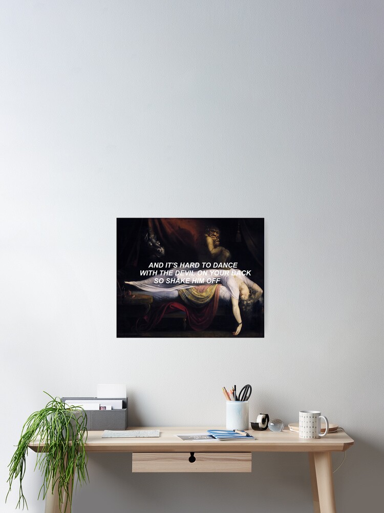 Thumbnail 2 of 3, Poster, the nightmare by john henry fuseli designed and sold by variousorrows.
