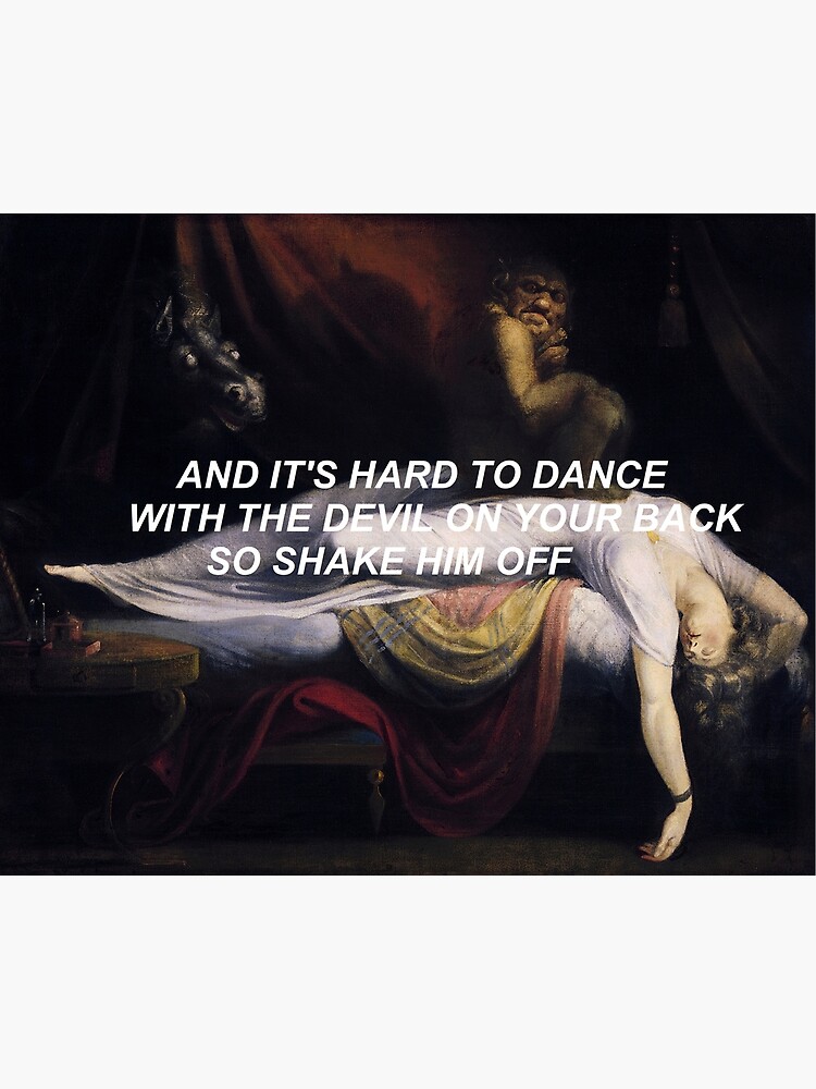 Thumbnail 3 of 3, Poster, the nightmare by john henry fuseli designed and sold by variousorrows.