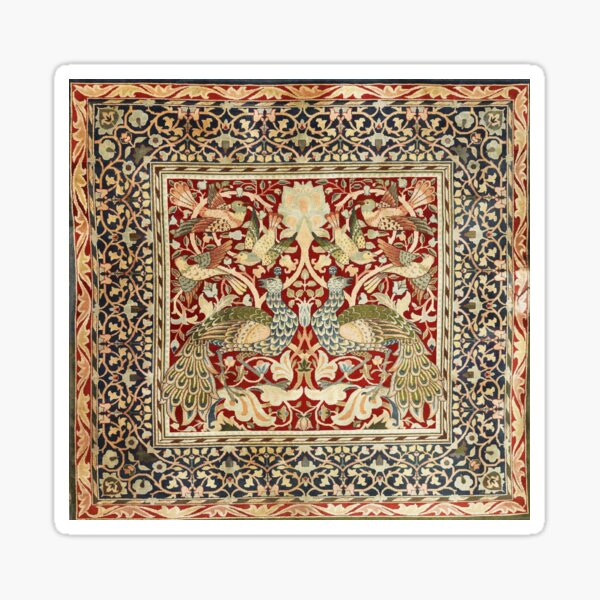 William Morris Vintage Floral Wallpaper Poster Sticker