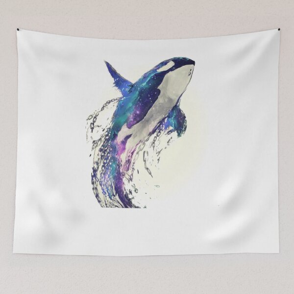 Item preview, Killer Whale - Orca - Killer Whale Painting - Orca Painting - Killer Whale Gift - Gift For Whale Lovers - Whale Watchers designed and sold by Galvanized.