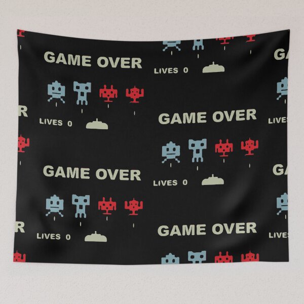 Item preview, Game over retrogaming designed and sold by OJOEF89.