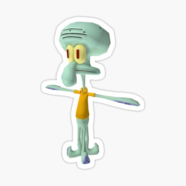 T Posing Stickers for Sale