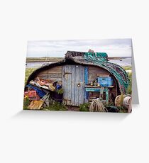 Boat Shed Greeting Card