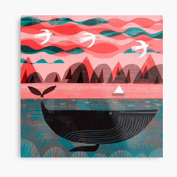 Item preview, Pink Sky Whale designed and sold by Gareth Lucas.