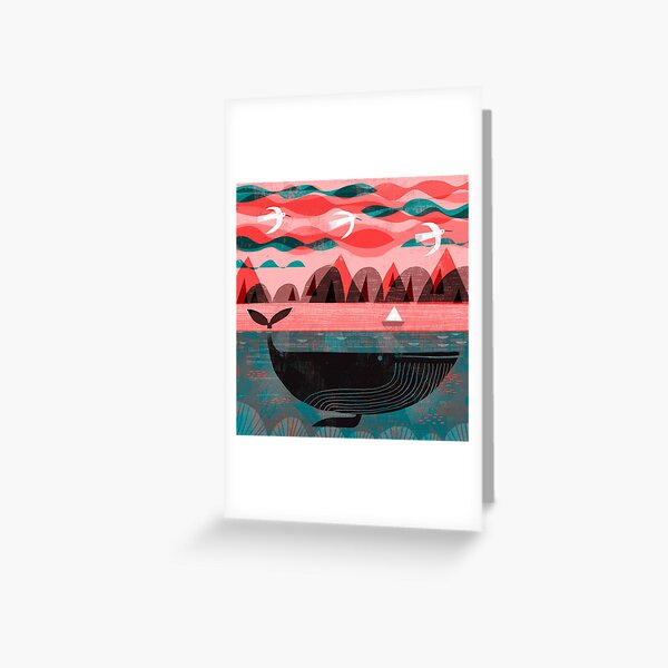 Item preview, Pink Sky Whale designed and sold by gklucas.