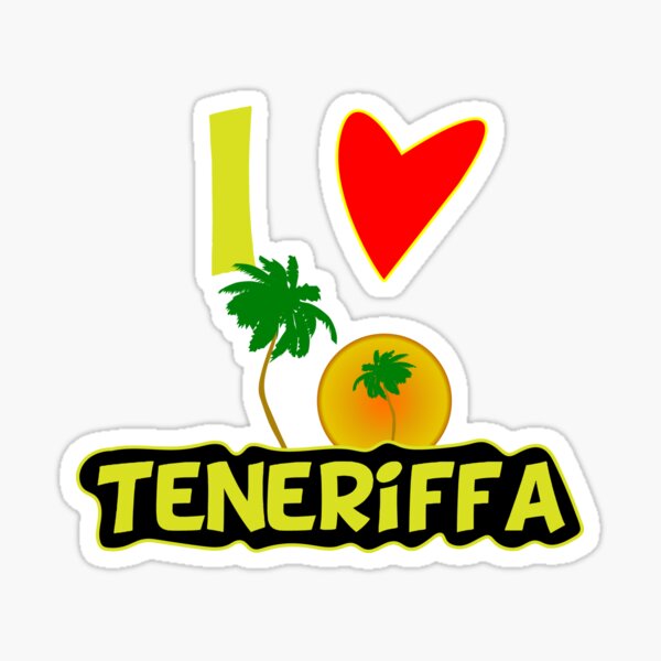 Item preview, I love Tenerife. Heart love gift beach designed and sold by dm4design.