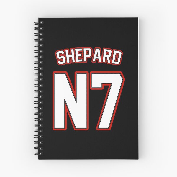 Item preview, Commander Shepard Jersey | Mass Effect Athletic Jersey | White Lettering designed and sold by surik-.