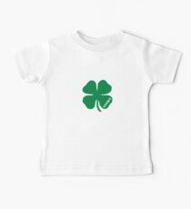 Luck Of The Irish - Four Leaf Clover Lucky Shamrock Baby Tee