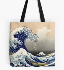 Bolsa de tela La gran ola frente a Kanagawa