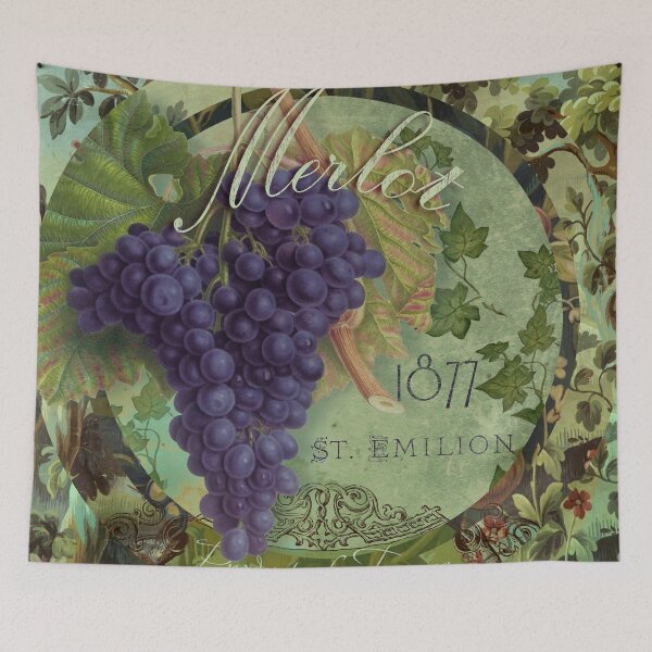 Item preview, Wines of France Merlot designed and sold by Sasha Art Gallery.