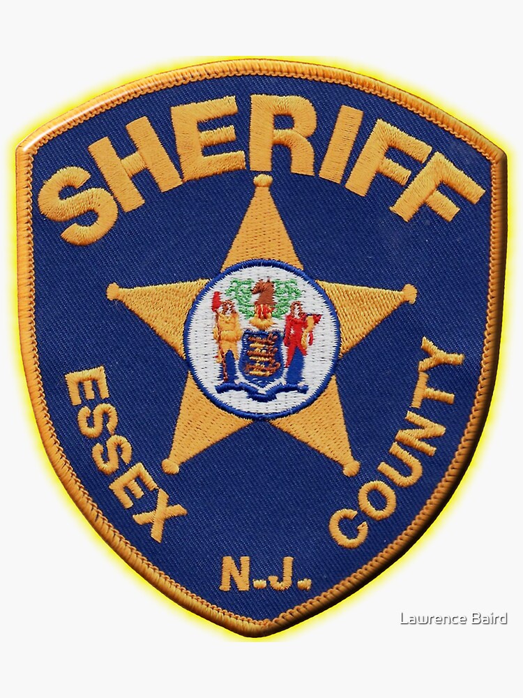" Essex County Sheriff" Sticker for Sale by Lawrence Baird Redbubble